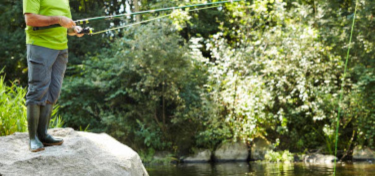 Pêche dans la vallée de l'Yon