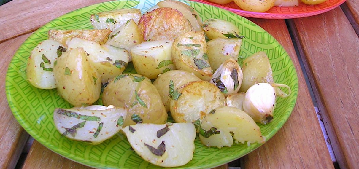 Plat de pomme de terre bonnotte
