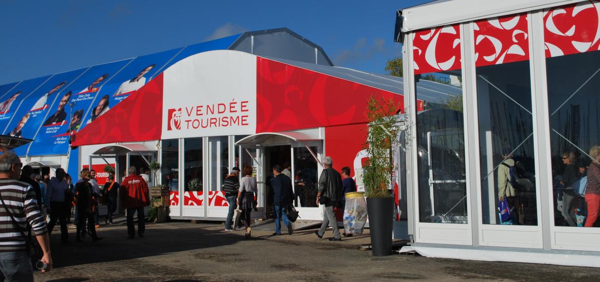 Pavillon du Tourisme au Vendée Globe Pavillon du Tourisme au Vendée Globe