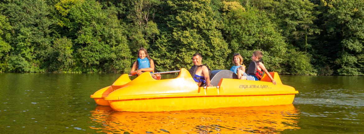 Activités nautiques Lac de Touchegray