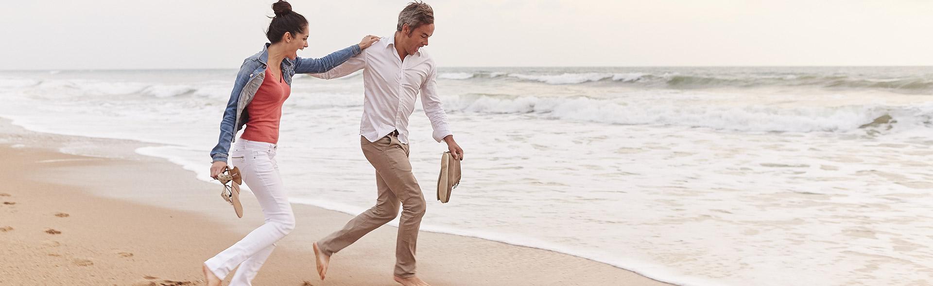 Couple sur la plage