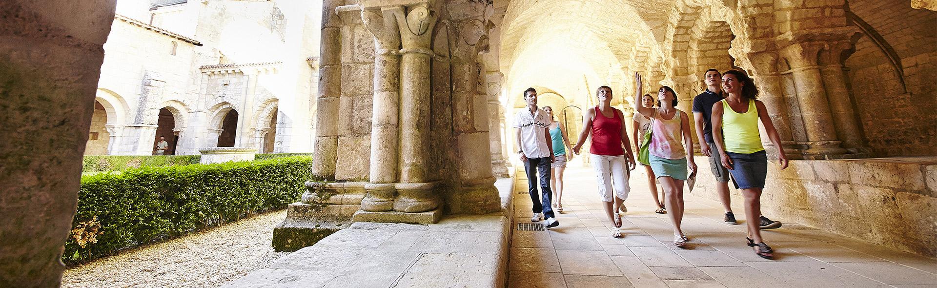 Visite de l'Abbaye de Nieul sur l'Autise