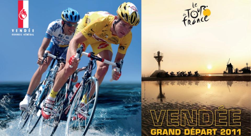 Ancienne affiche du Tour de France 2011