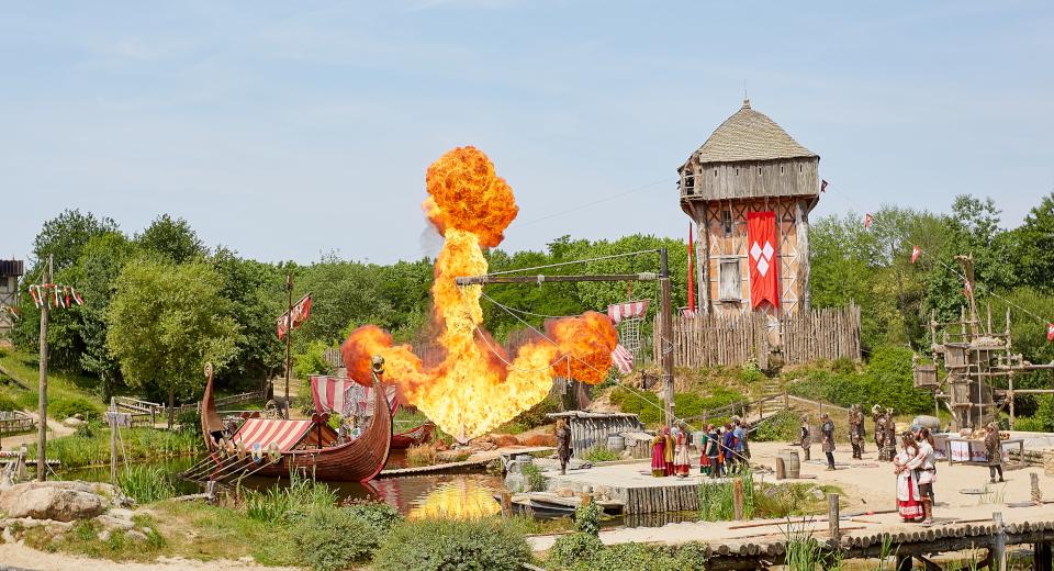 Les Vikings au Puy du Fou les coulisses puy du fou