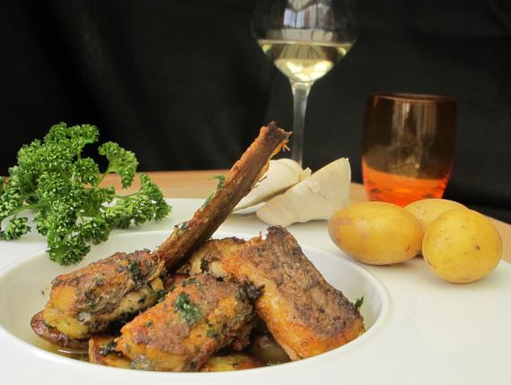 Plat Viande et Pomme de terre Vendée