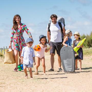 Plage Paracou Les Sables d'Olonne Famille