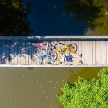Balade à vélo au château de Tiffauges